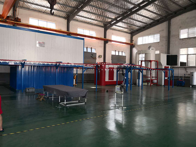 煙臺(tái)三環(huán)鐵件噴涂線