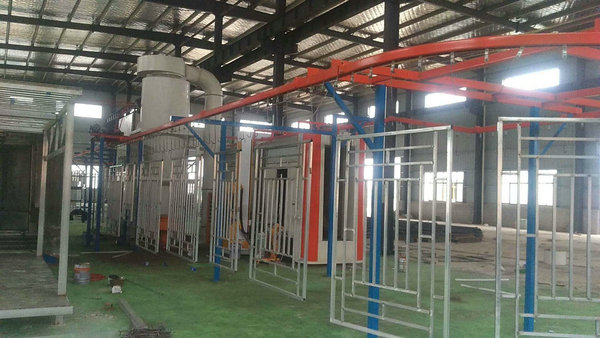 半自動鐵藝噴涂設(shè)備