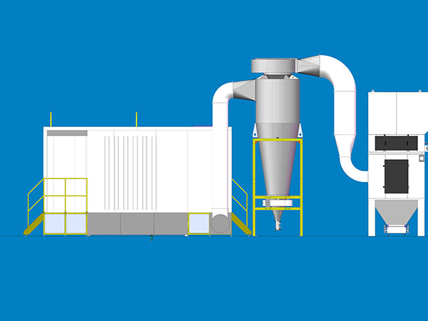 大旋風回收加后過濾器設備